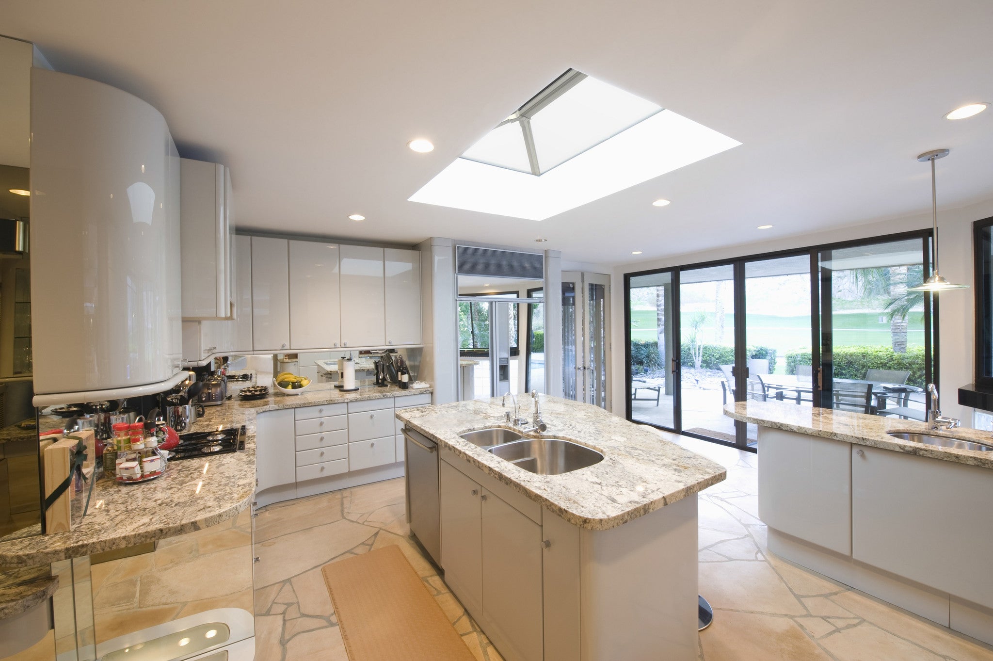 1000 x 2500 Aluminium Lantern Roof UltraSKY (UNGLAZED)
