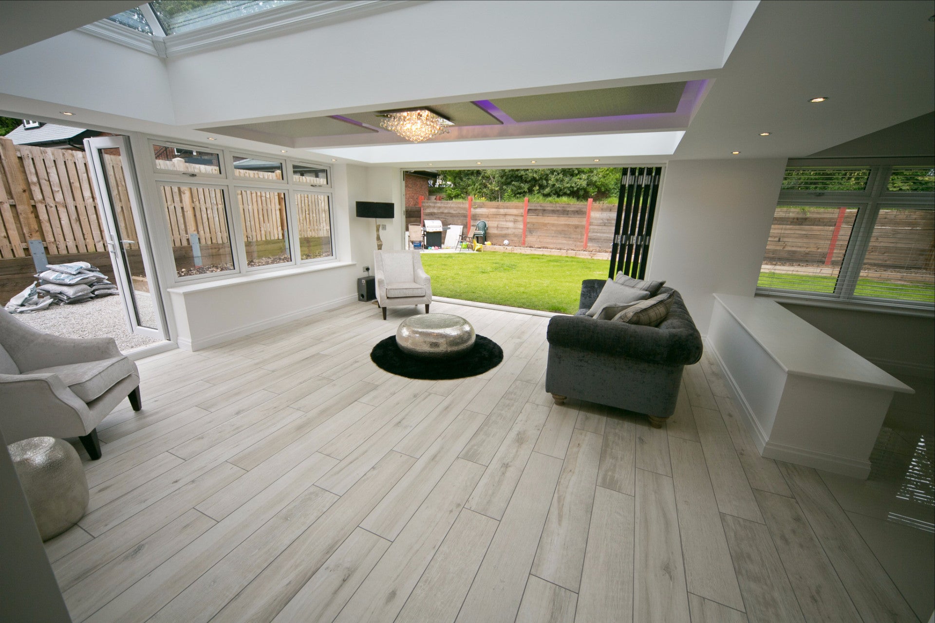 1000 x 2500 Aluminium Lantern Roof UltraSKY (UNGLAZED)